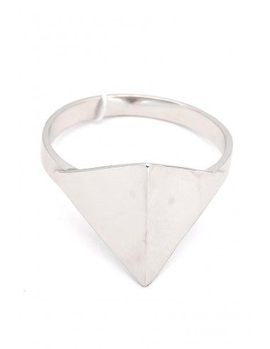 Серебряный перстень с родиевым покрытием