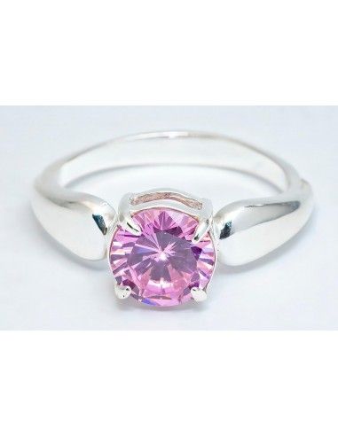 Серебряный перстень с фиолетовым...