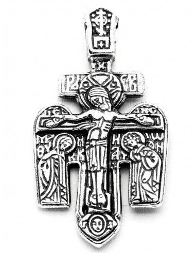Серебряный крест с Распятием Архангел...